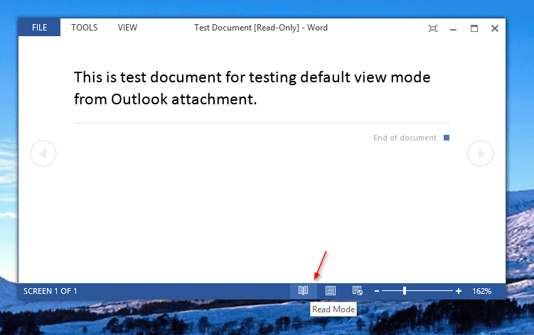 why do word documents open as read only outlook for mac